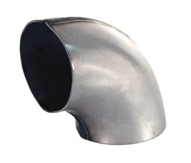 90 graden bocht KORT 44,5mm (1,75")