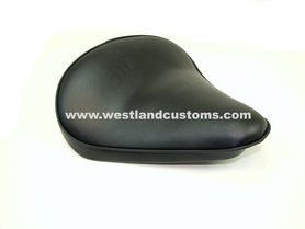 Zadel | Smal | Zwart | PLAIN