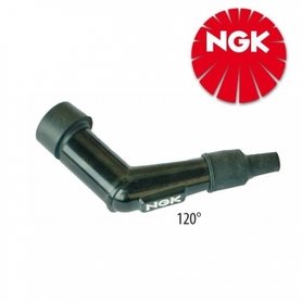 NGK Bougiedop | Zwart | 14mm | 120° NGK Bougiedop | Zwart | 14mm | 120°