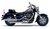Valbeugel Chroom voor Suzuki VL1500/C1500 Intruder, C90 Boulevard 1998-2019